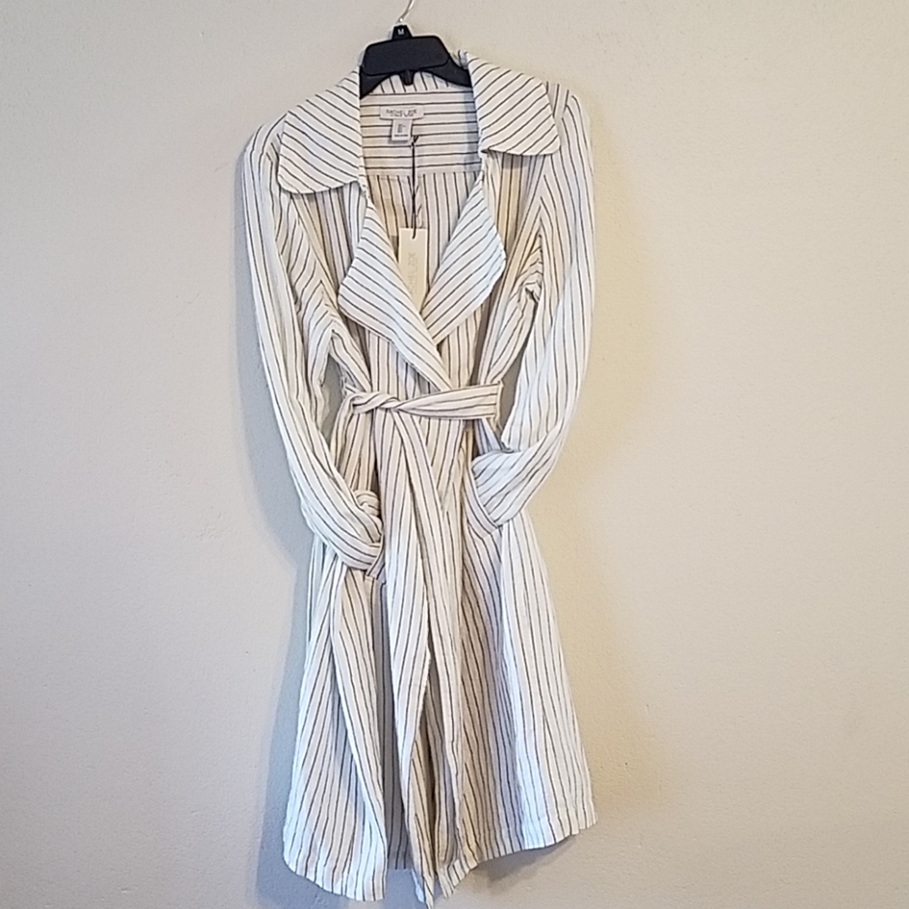 NWT Rachel Zoe linen duster